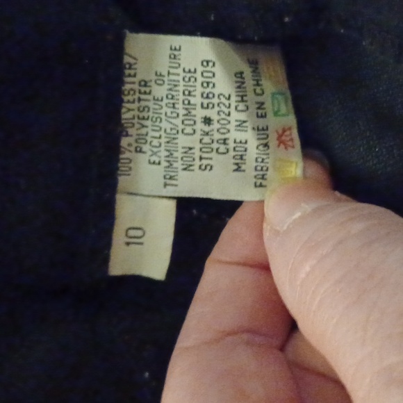 4/$40 Black Dress Pants - Size 10 - Picture 6 of 6